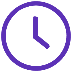 Fast service turnaround clock