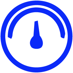 Fuel economy gauge icon