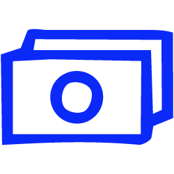 Lower vehicle maintenance costs icon